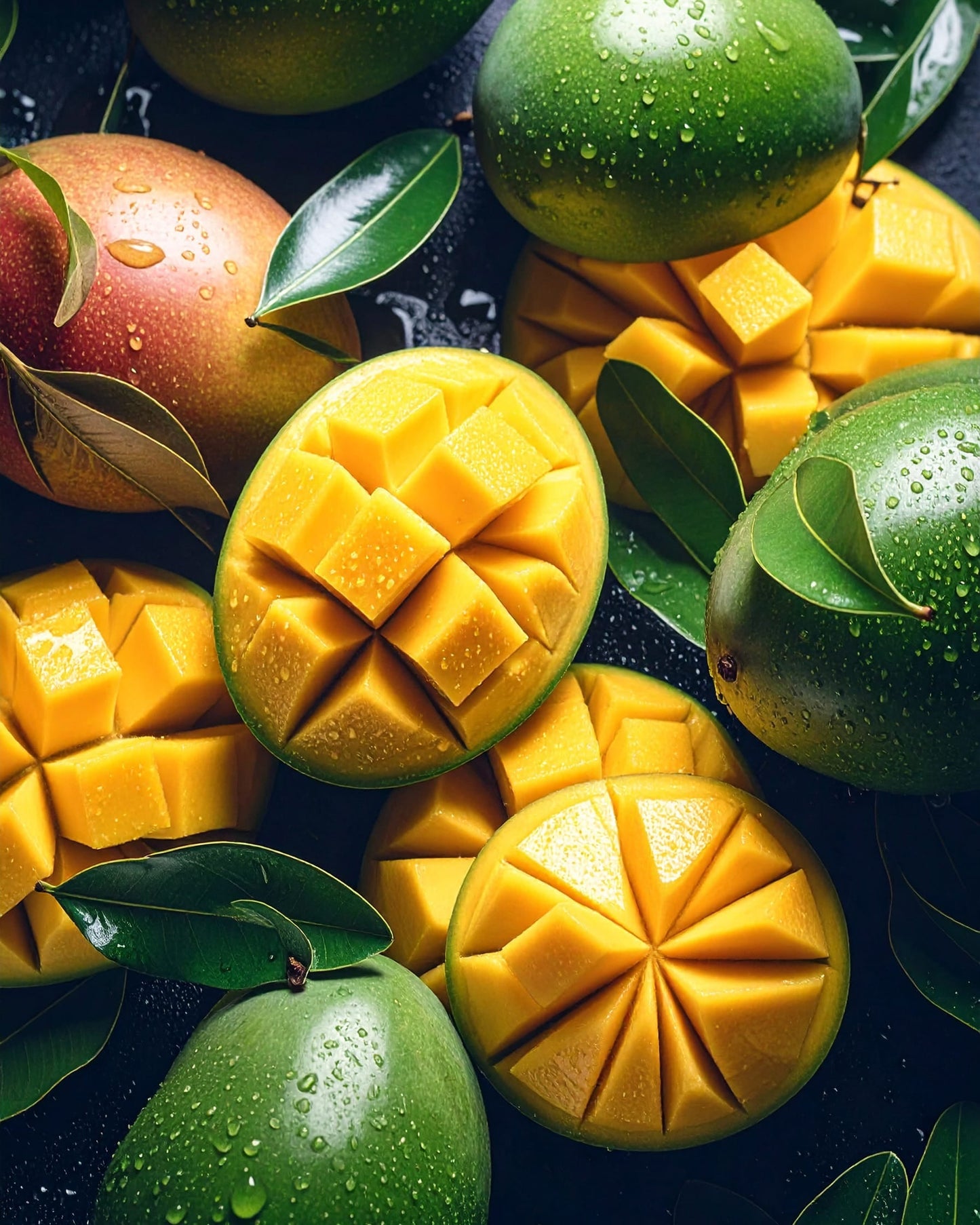 By Velcheva Raumduft Spray Green Mango – 50 ml, Mango, Ananas & Pfirsich