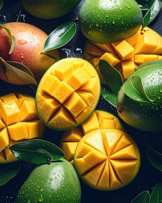 By Velcheva Raumduft Spray Green Mango – 50 ml, Mango, Ananas & Pfirsich