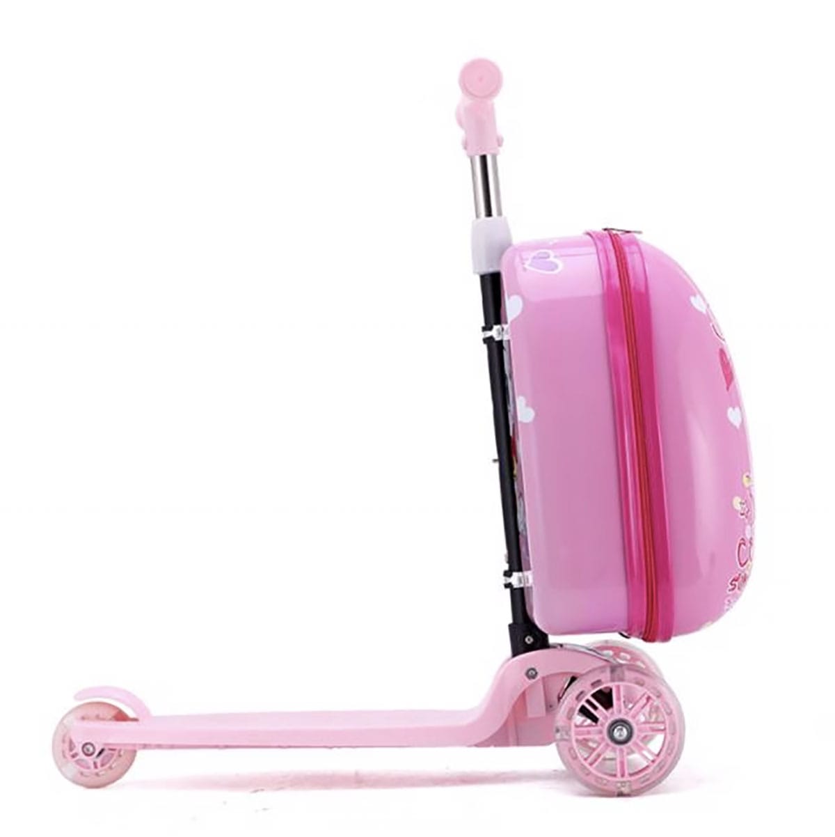 Kids Scooter Reisekoffer – 2-in-1, 60 x 30 cm, Koffer & Scooter in einem