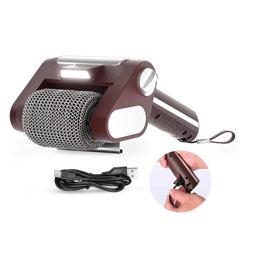 Elektrischer Grillreiniger – USB-C, Vibrationsfunktion, Metalldraht-Kopf, kabellos