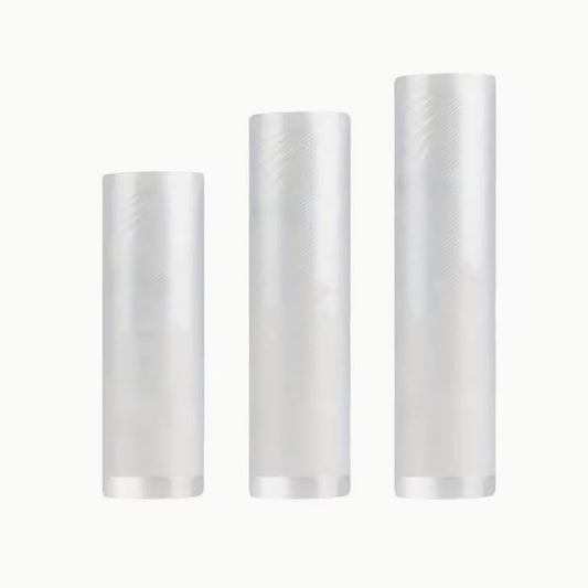 Vakuumierbeutel 3 Rollen – 20 / 25 / 28 cm × 3 m, für alle Vakuumiergeräte