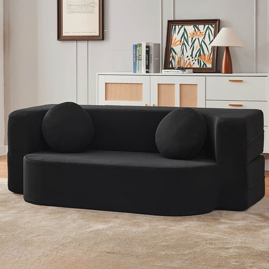 AirBloom Sofa – 200 x 100 x 60 cm, Memory-Schaum, 2 Modi, waschbare Bezüge