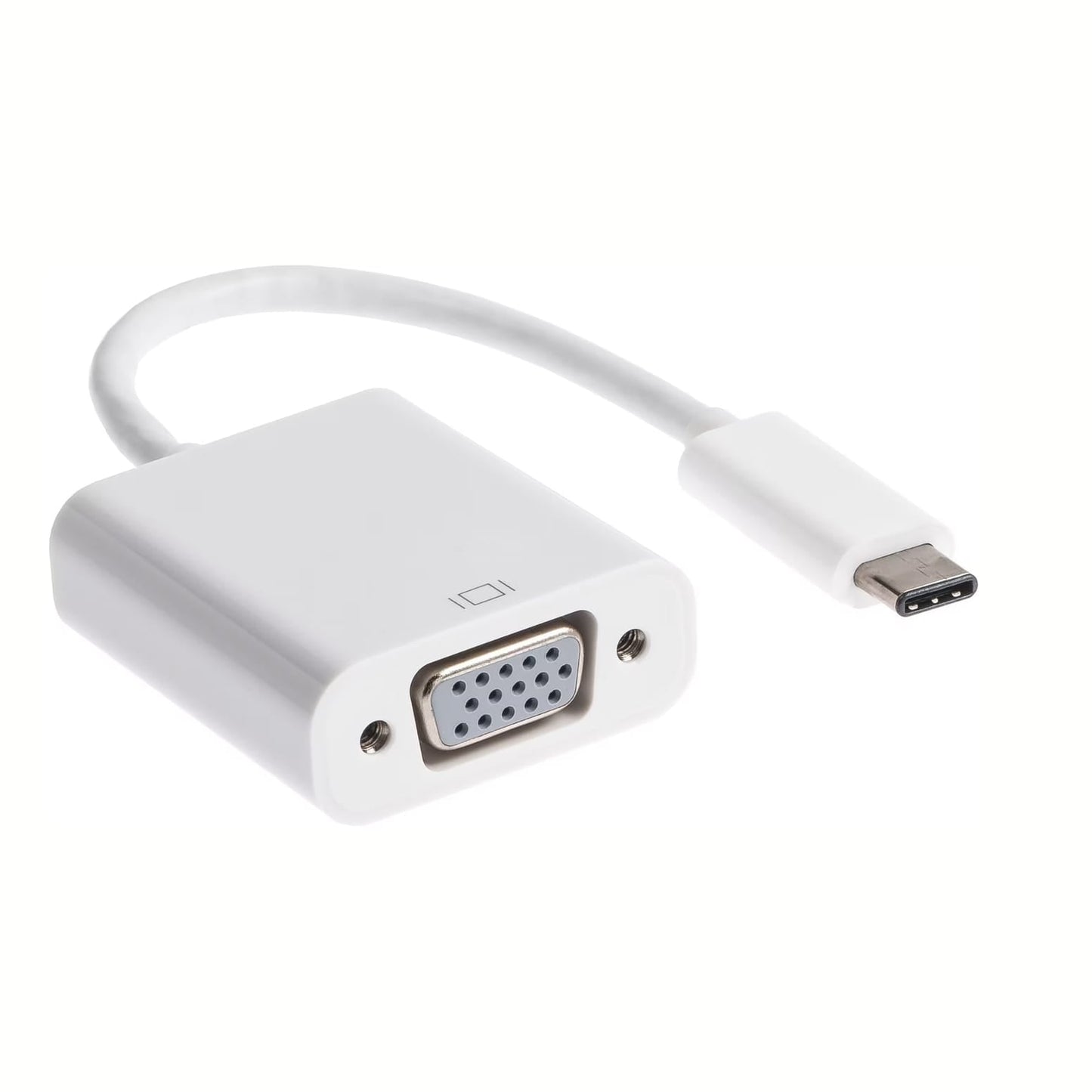 USB-C zu VGA Adapter – kompakt, Plug & Play, für Monitor, Projektor & TV