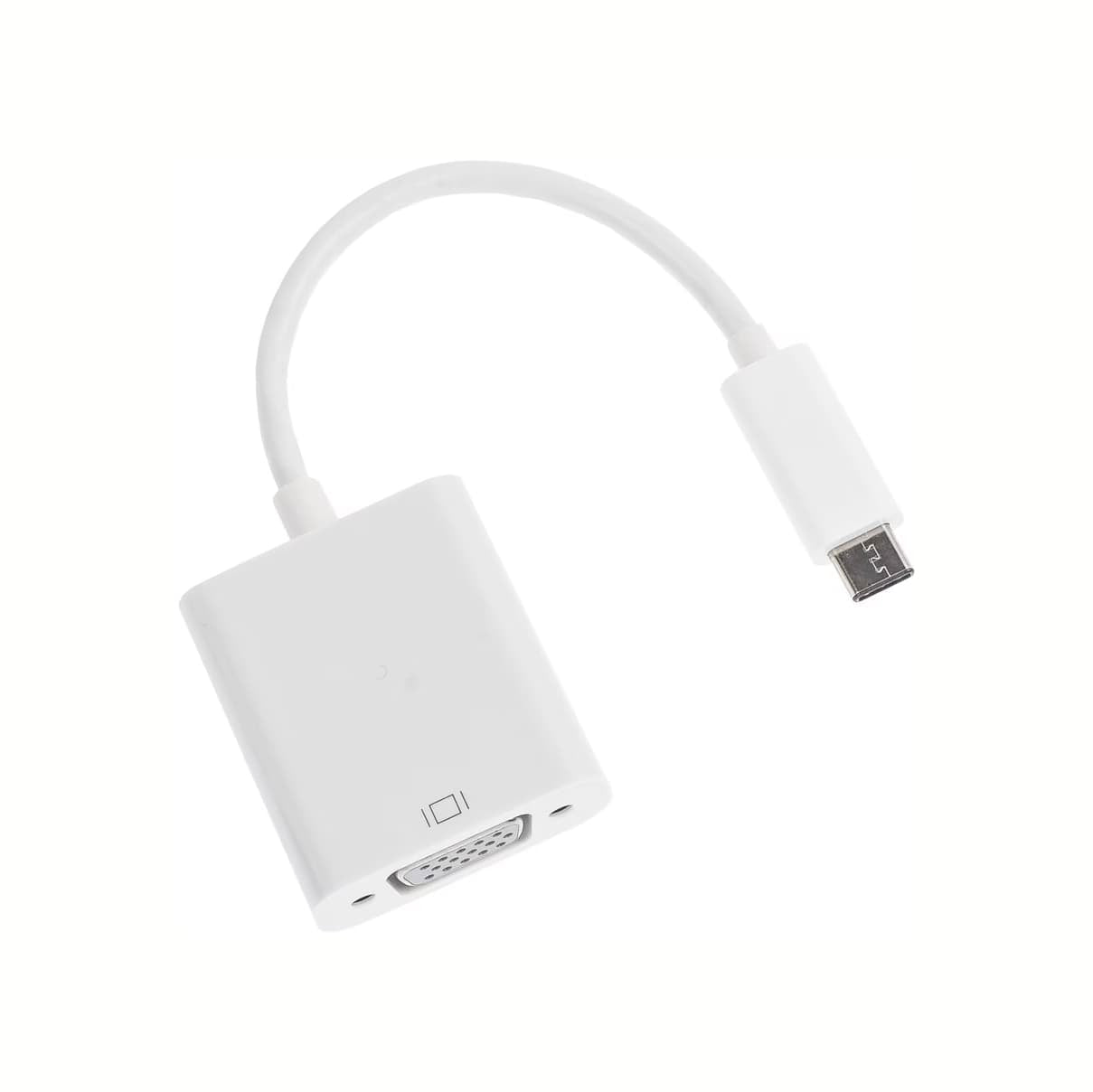 USB-C zu VGA Adapter – kompakt, Plug & Play, für Monitor, Projektor & TV