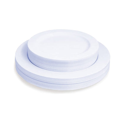 Piato Einweg-Dessertteller – 25 Stk., Ø 19 cm oder Ø 25 cm, BPA-frei, für Outdoor & Feste