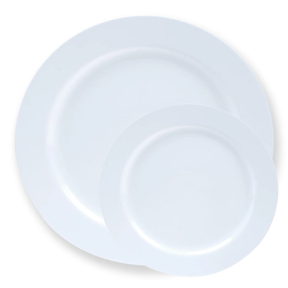 Piato Einweg-Dessertteller – 25 Stk., Ø 19 cm oder Ø 25 cm, BPA-frei, für Outdoor & Feste