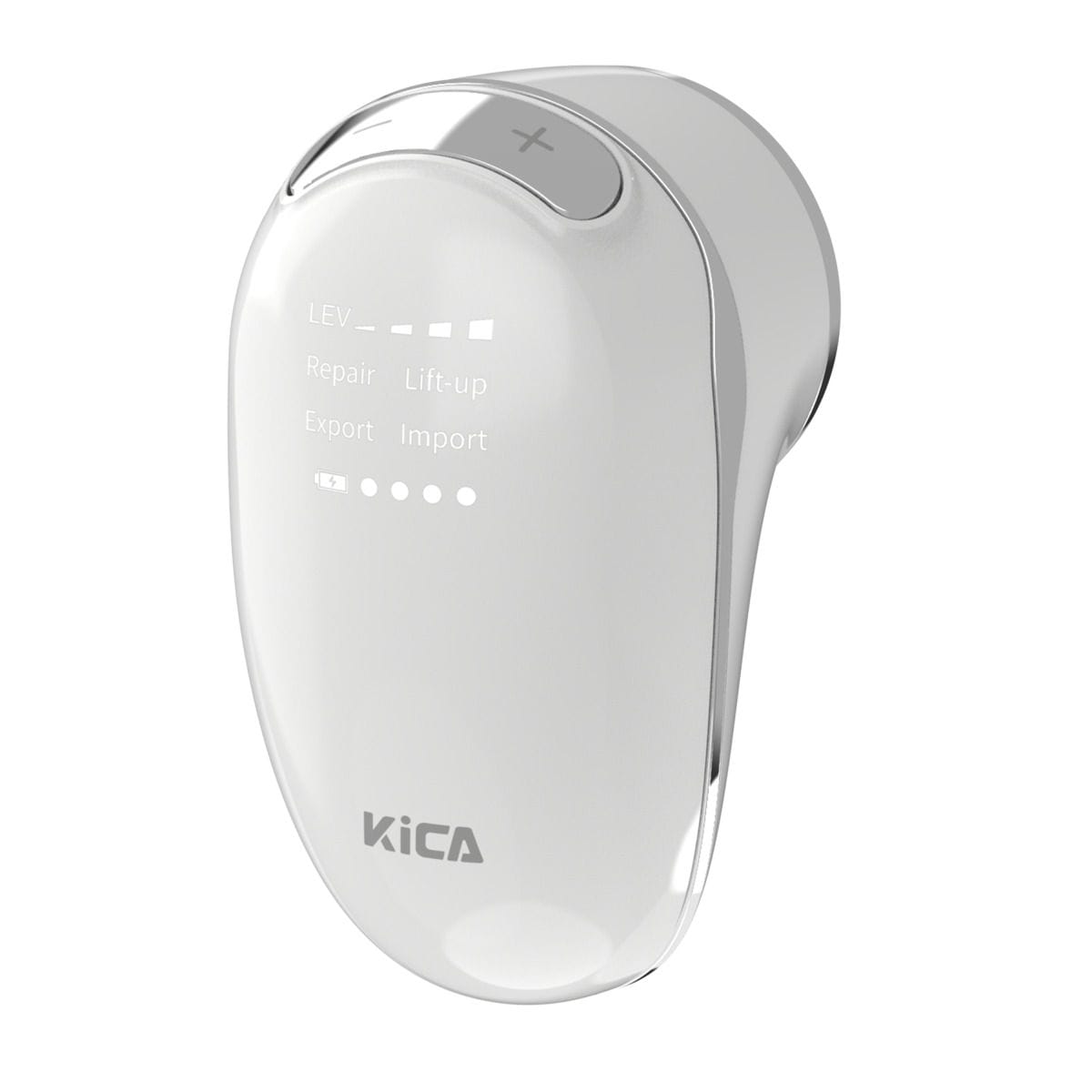 KiCA iBeauty Gesichtspflegegerät – 4 Modi, Ionen, Wärme 43°C, 125 g, kabellos