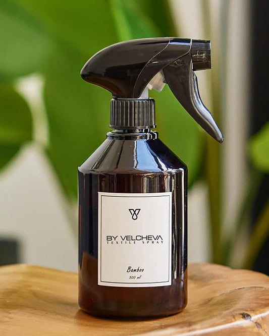 By Velcheva Textilspray Bamboo – 500 ml, Bambus, Lilie & Vanille
