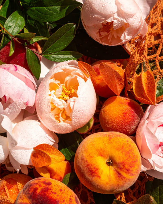By Velcheva Duftkerze Fleur – 160 ml, Bergamotte, Pfingstrose & Jasmin