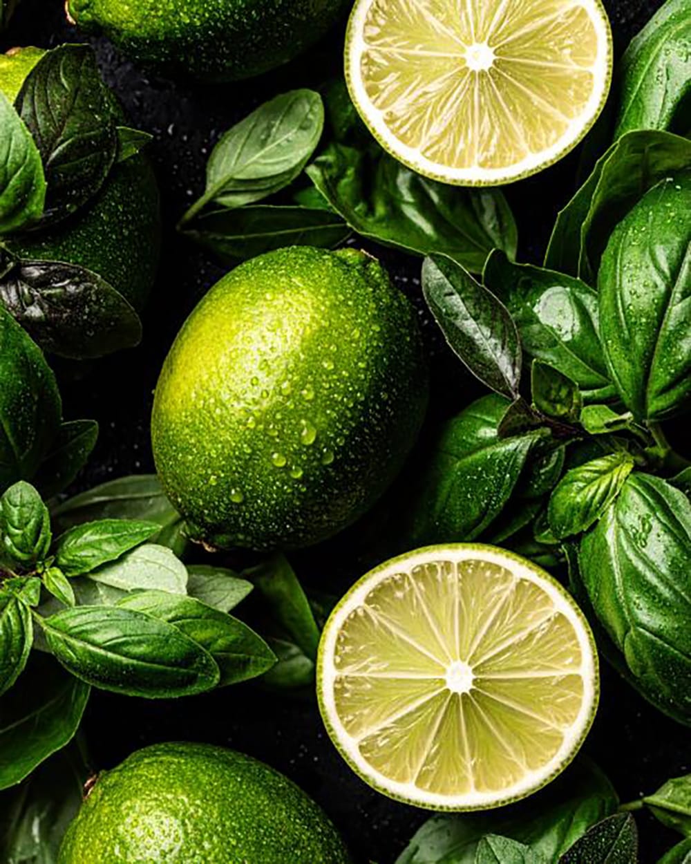 By Velcheva Duftkerze Lime Basil – 160 ml, Limette, Basilikum & Thymian