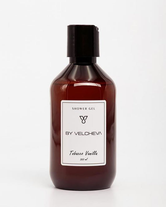 By Velcheva Duschgel Tobacco Vanilla – 300 ml, Tabak, Vanille & Kakao