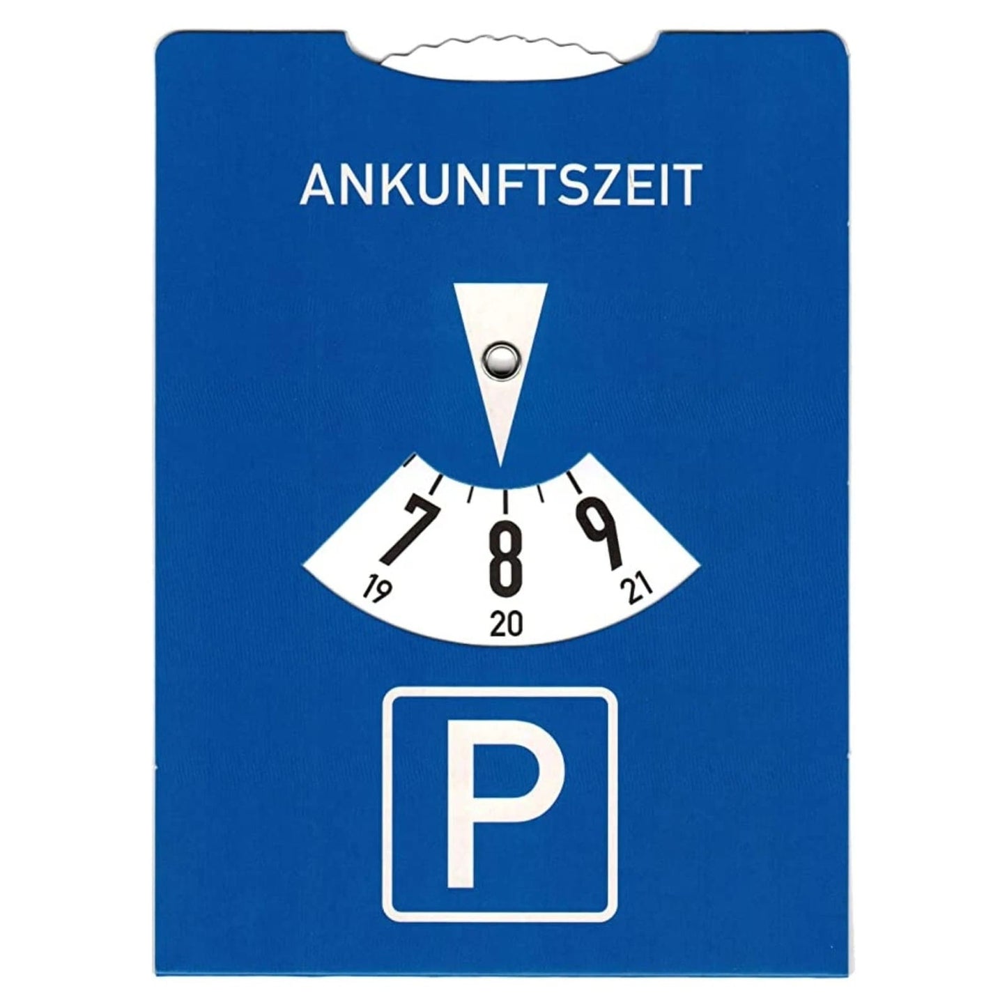 Vintage Parkscheibe mit Benzin-Rechner – Ankunftszeit Autozubehör