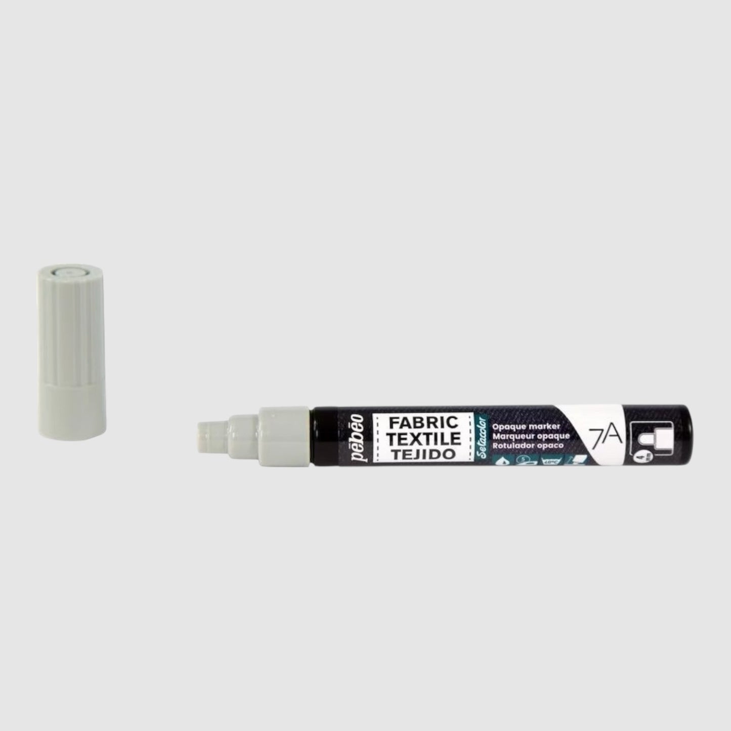 Pébéo Textil 7A Marker Opak – 4 mm Rundspitze , Pastelltaupe