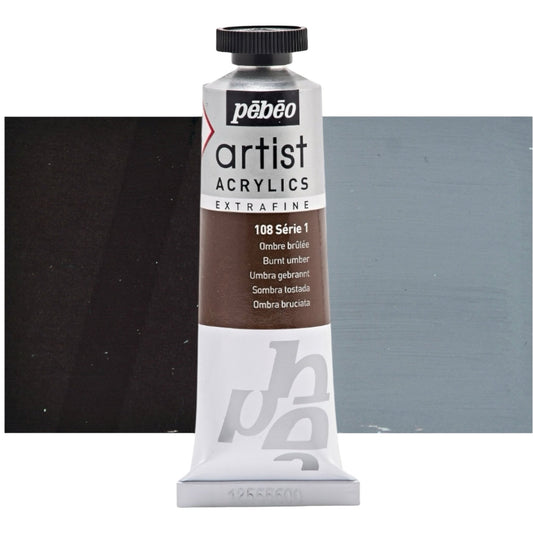 Pébéo Artist Acrylics Umbra Gebrannt 108 Serie 1
