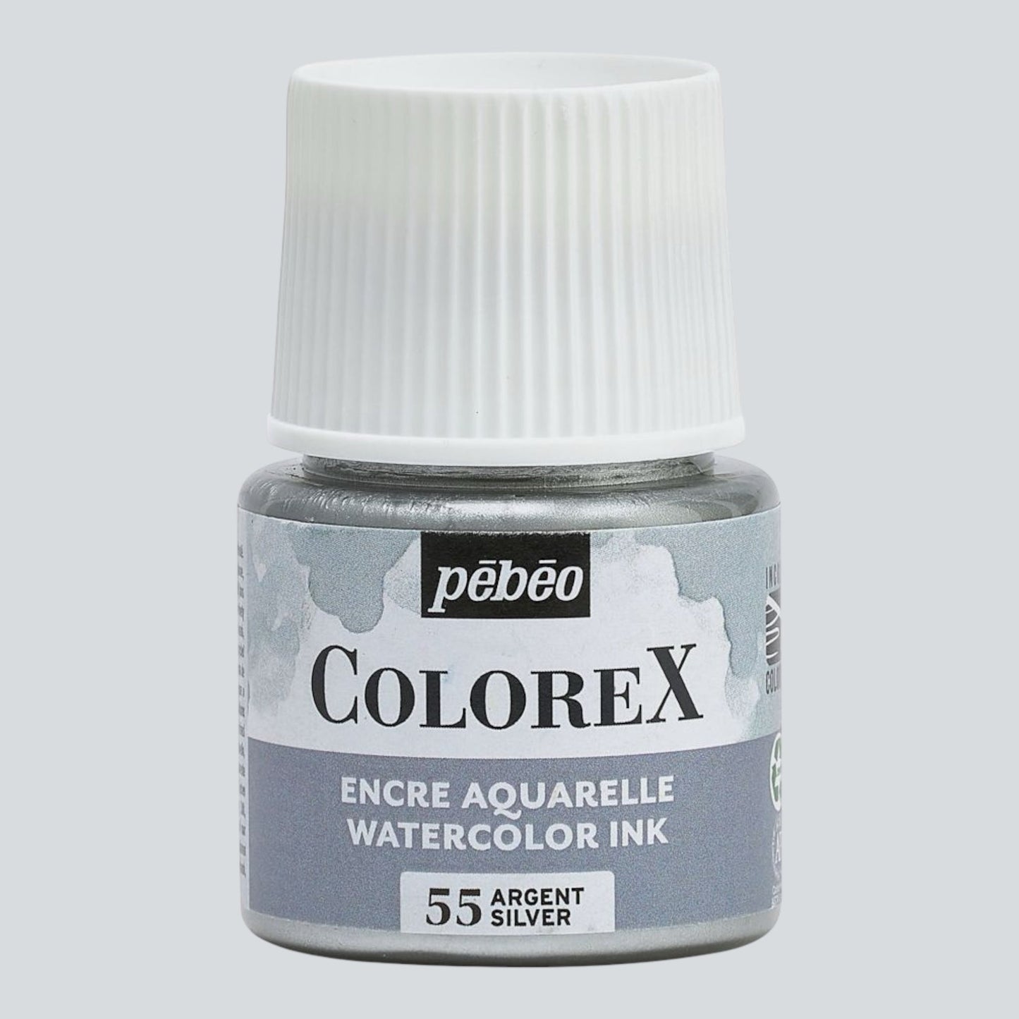 Pebeo Colorex Inks - Silver, 45 ml