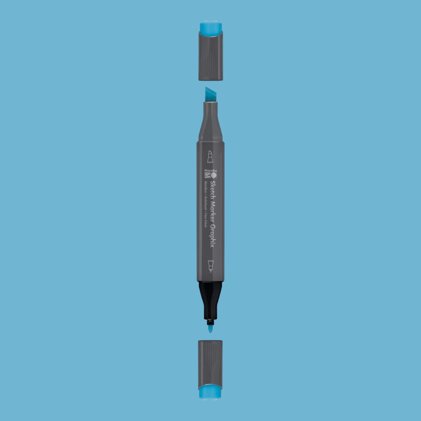 Marabu Sketch Marker Graphix. Primärcyan 956