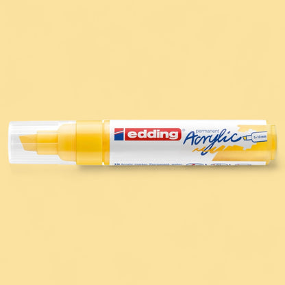 Edding 5000 Acrylmarker   verkehrsgelb 905 , Keilspitze 5-10 mm