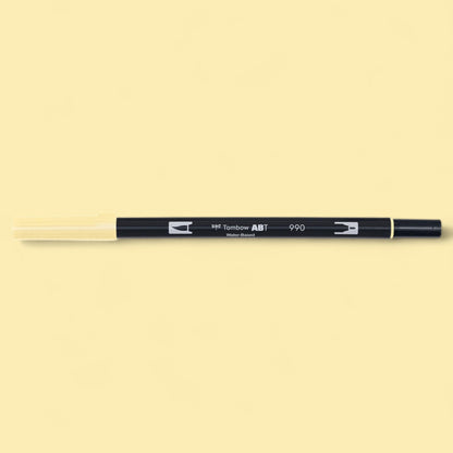 Tombow ABT Dual Brush Pen 062 pale yellow