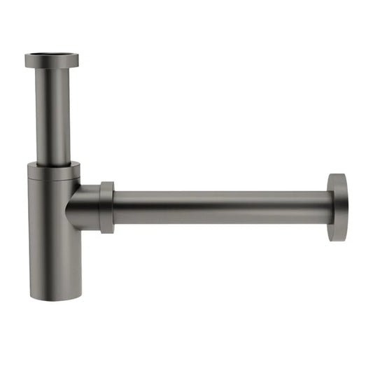 Waschtisch-Siphon, 1 1/4", Finish: Gun Metal