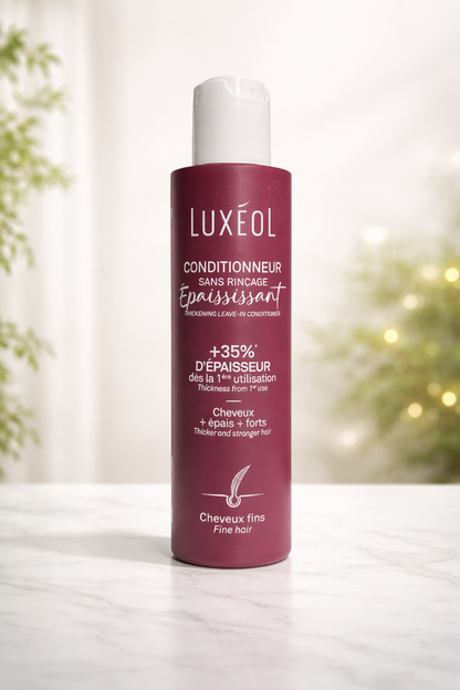 Luxéol Thickening Leave-In Conditioner for Fine Hair – Hair Density & Strength – 150 ml