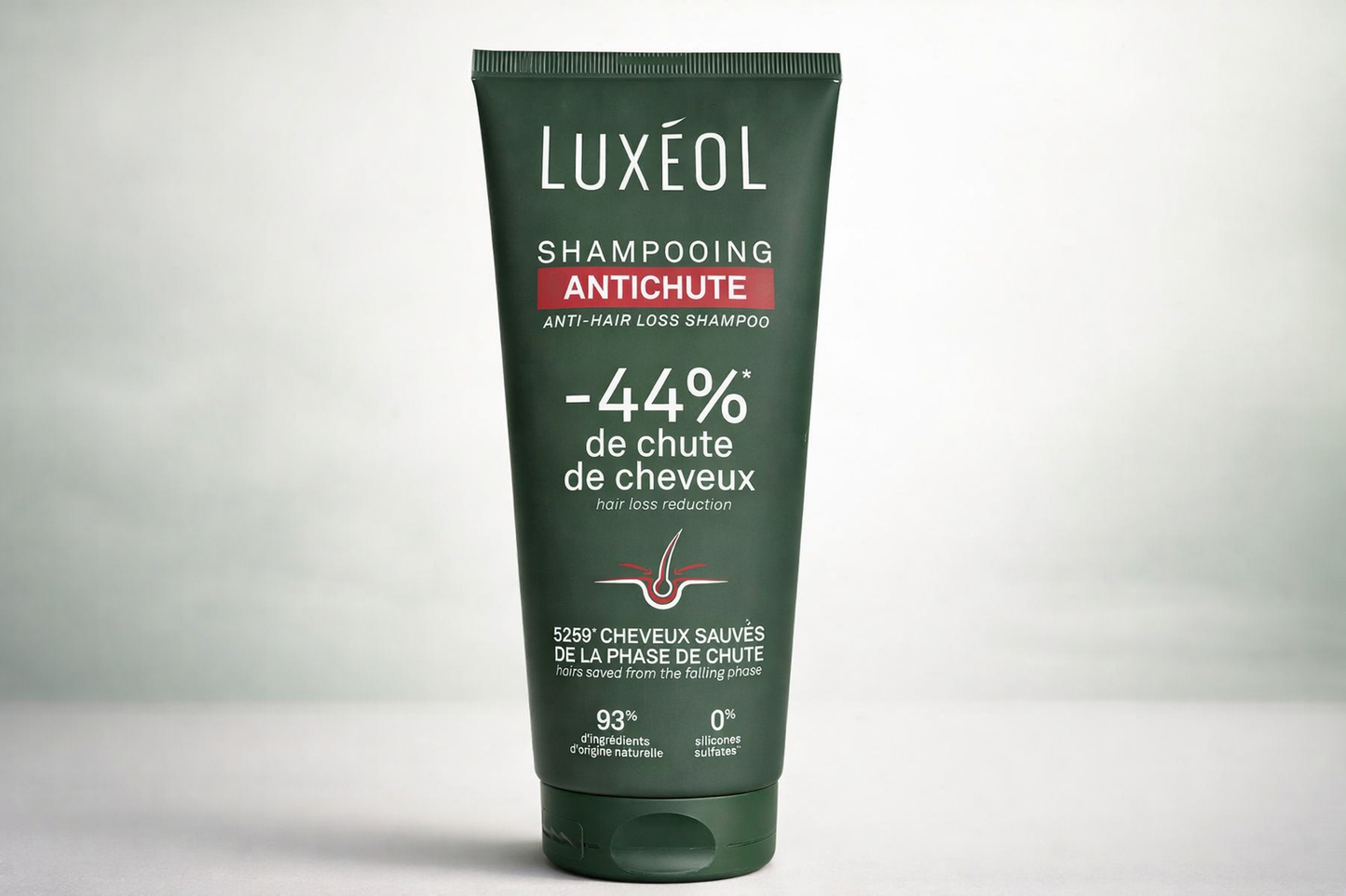 Luxéol Anti-Hair Loss Shampoo – Strength & Volume Care – 200 ml