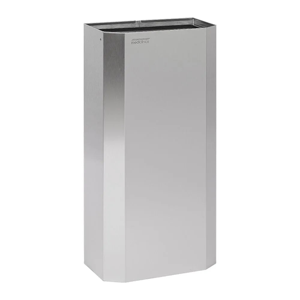 Abfalleimer Edelstahl offen | 40 Liter