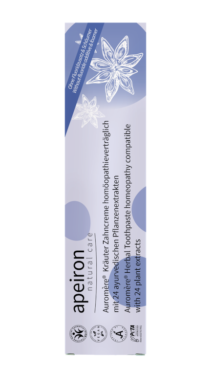 Apeiron - Herbal Toothpaste - Homeopathy Compatible 🌿🦷