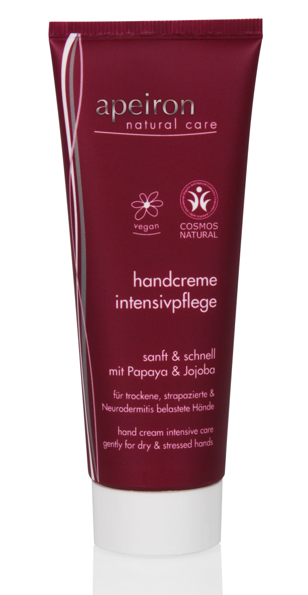 Apeiron - Hand Cream Intensive Care - For Soft Hands 🌿💧