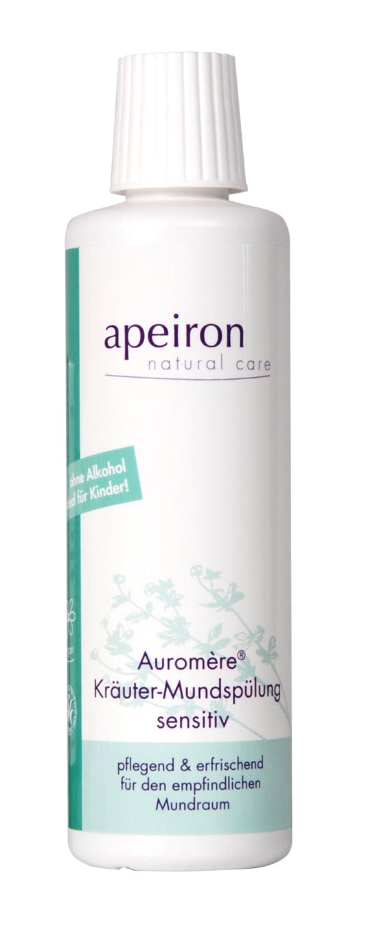 Apeiron - Herbal Mouthwash Sensitive - Alcohol-Free Refreshment 🌿🦷