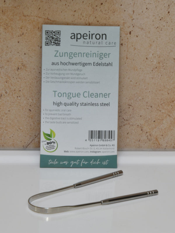 Apeiron - Tongue Cleaner - Premium Stainless Care 🌟
