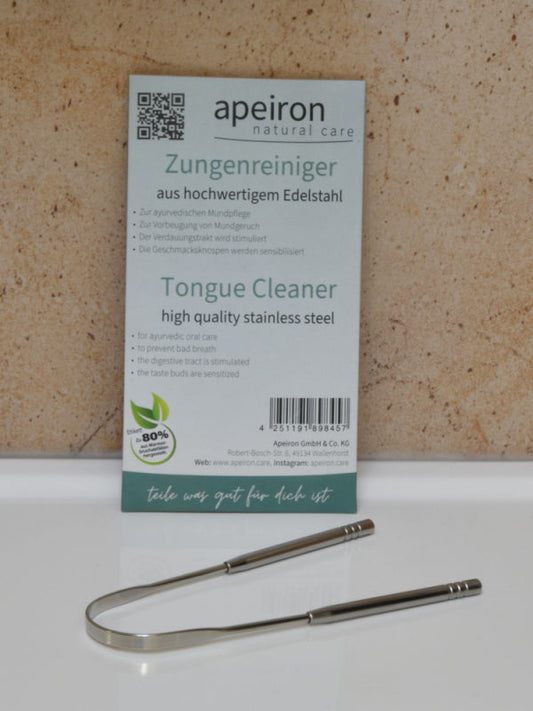 Apeiron - Tongue Cleaner - Premium Stainless Care 🌟