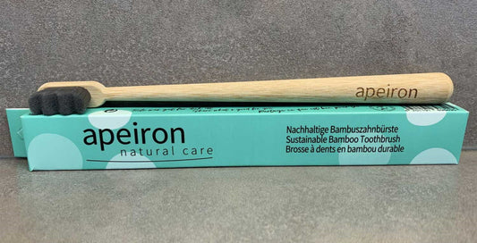 Apeiron - Sustainable Bamboo Toothbrush - Ultra Fine Vegan Care 🌿🦷