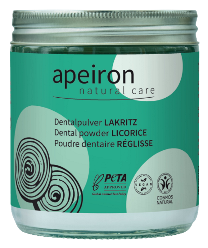 Apeiron - Dental Powder Licorice - Natural Oral Care 🌿🦷