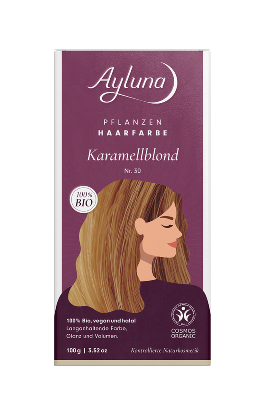 Ayluna - Plant Hair Color Caramel Blonde - Luminous Shine 🌿✨