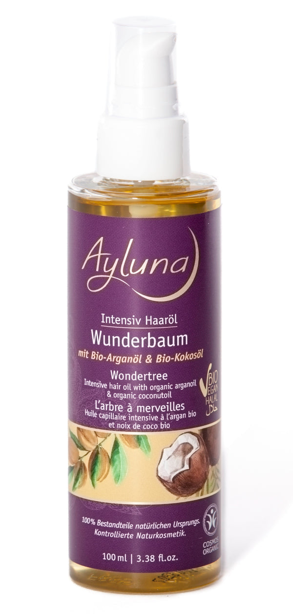 Ayluna - Wonder Tree Intensive Hair Oil - Bio-Organic 🌿✨