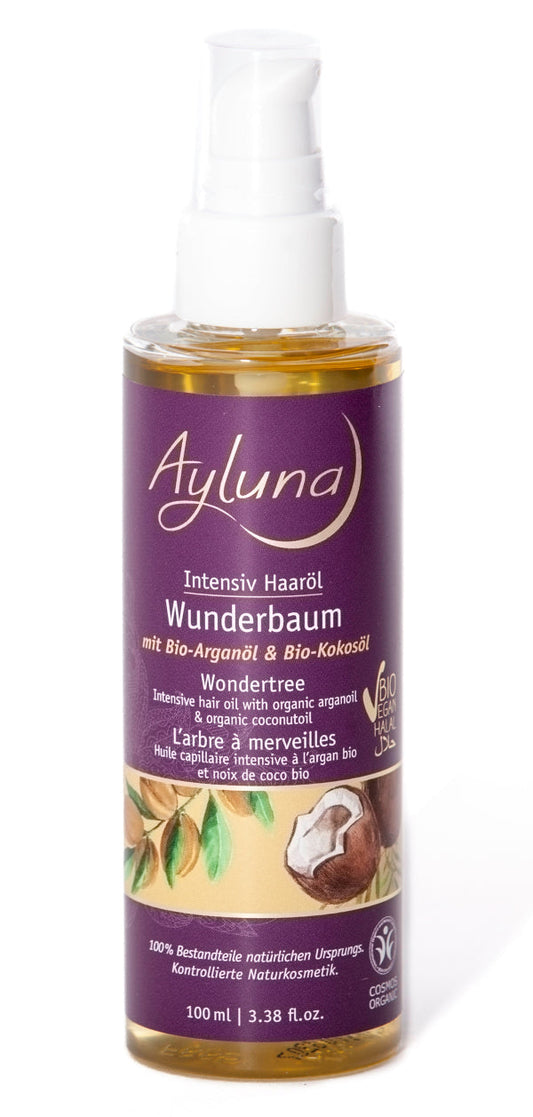 Ayluna - Wonder Tree Intensive Hair Oil - Bio-Organic 🌿✨