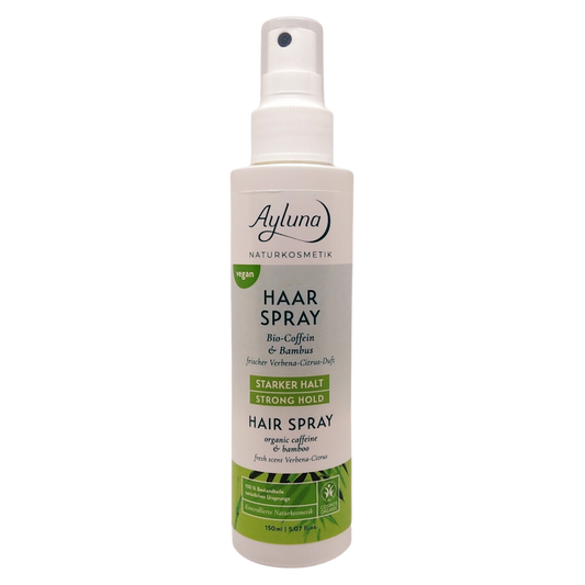 Ayluna - Bamboo & Caffeine Hairspray - Strong Hold for All-Day Styles! 💁‍♀️✨