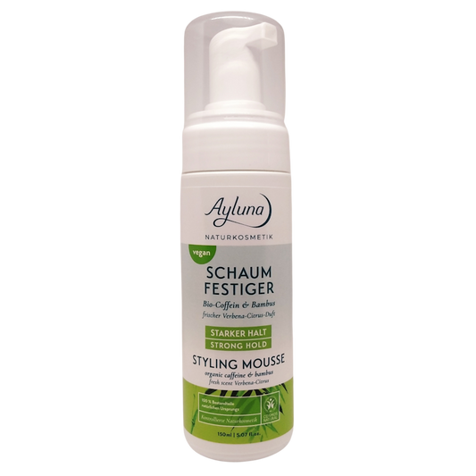 Ayluna - Bamboo & Caffeine Foam Booster - Luxurious Hair Care 🌿🌟