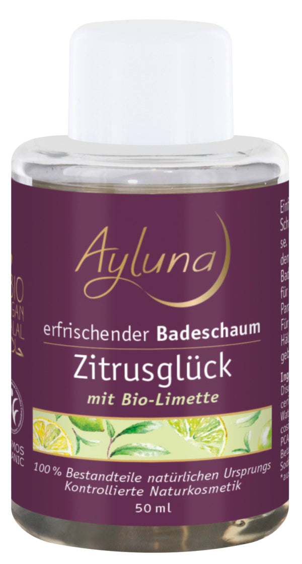 Ayluna - Zitrusglück Bubble Bath - Refreshing Travel Size 🌿✨