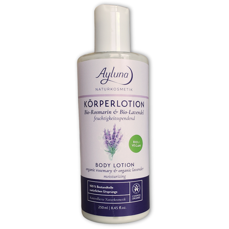Ayluna - Body Lotion with Rosemary & Lavender - Moisturizing & Vegan 🌿💧