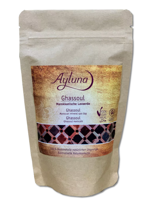 Ayluna - Ghassoul Powder 200g - Natural Moroccan Spa Clay 🌿✨