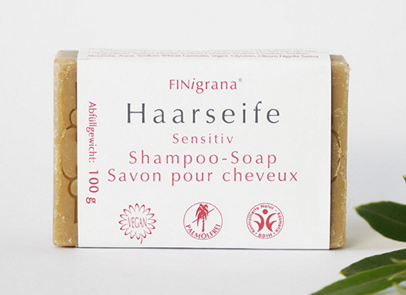 FINIGRANA - Hair Soap with Black Cumin Oil - Gentle & Vegan 🌿🧼