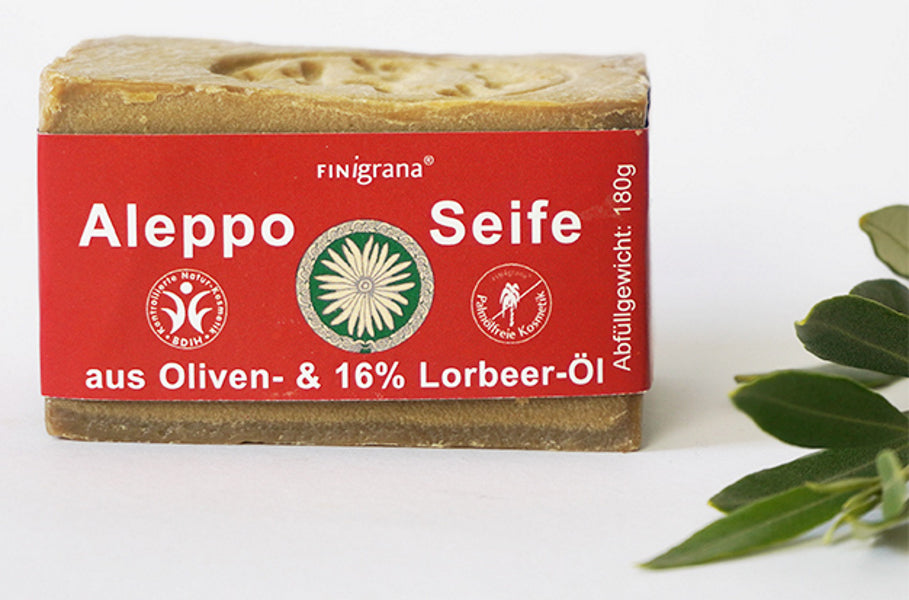 FINIGRANA - Aleppo Soap 16% Laurel Oil - Pure, Nourishing Care 🌿🧼