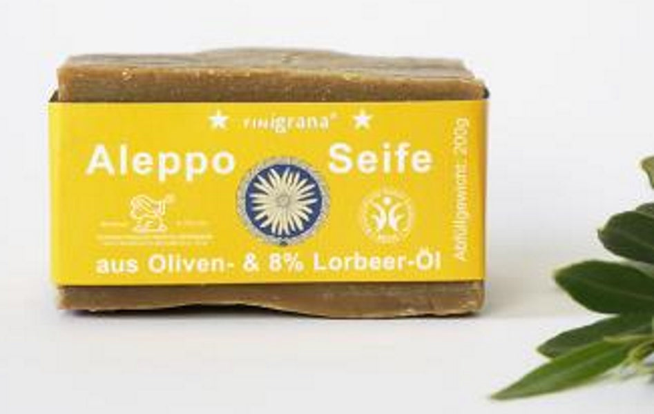 FINIGRANA - Aleppo Soap with 8% Laurel Oil - Luxurious Vegan Cleanse 🌿✨