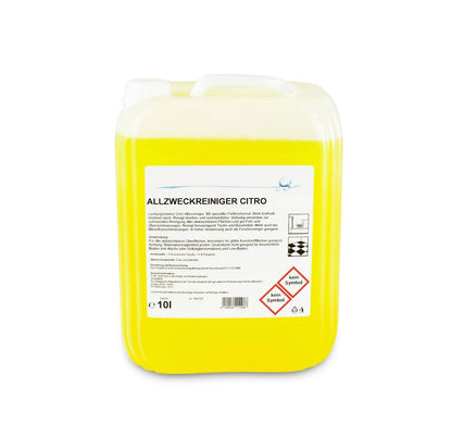 Allzweckreiniger, gelb Citro, ph 10-11, Palette mit 60 Kanister à 10 Liter