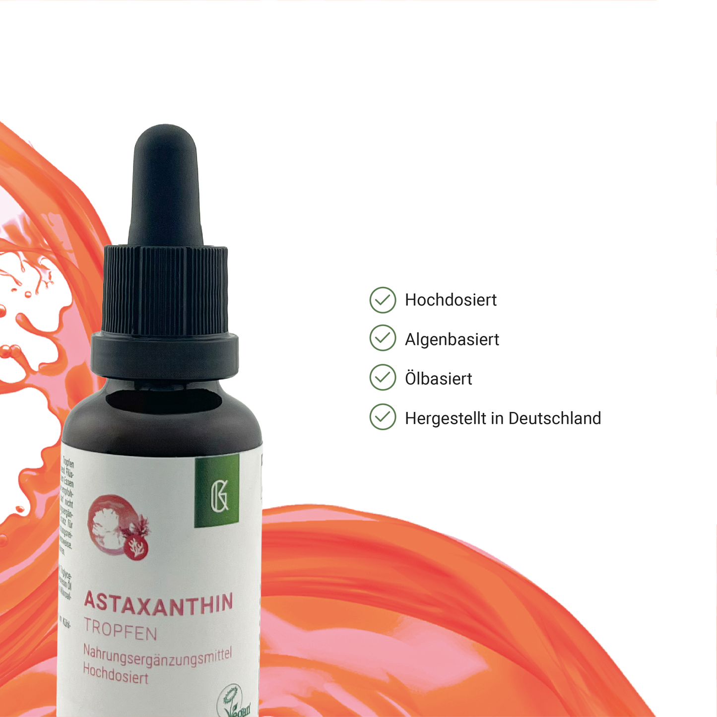 natürliches Astaxanthin hochdosiert