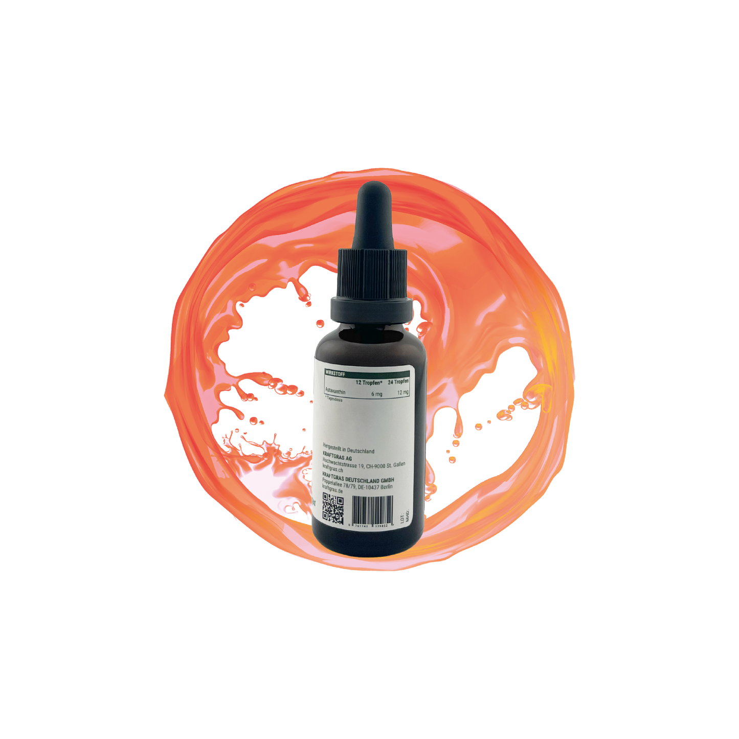 natürliches Astaxanthin hochdosiert