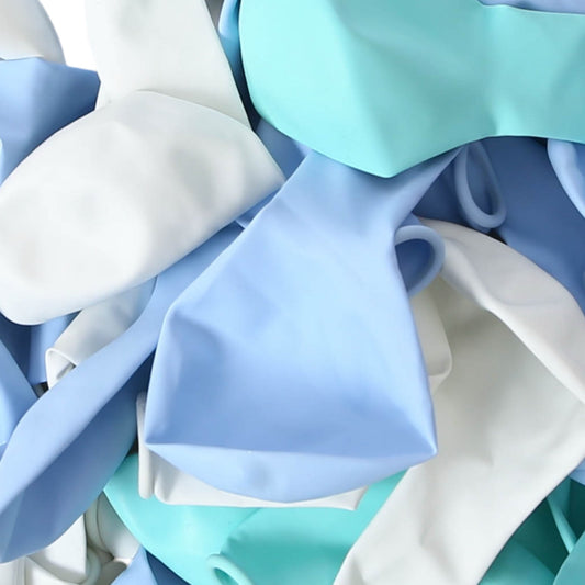 I Am Creative Luftballons, blau mix  50 Stück