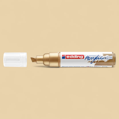 Edding 5000 Acrylmarker   reichgold 924 , Keilspitze 5-10 mm