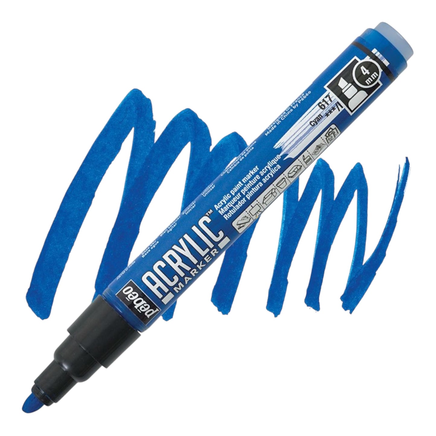 Pébéo Acrylic Marker – Cyan 17